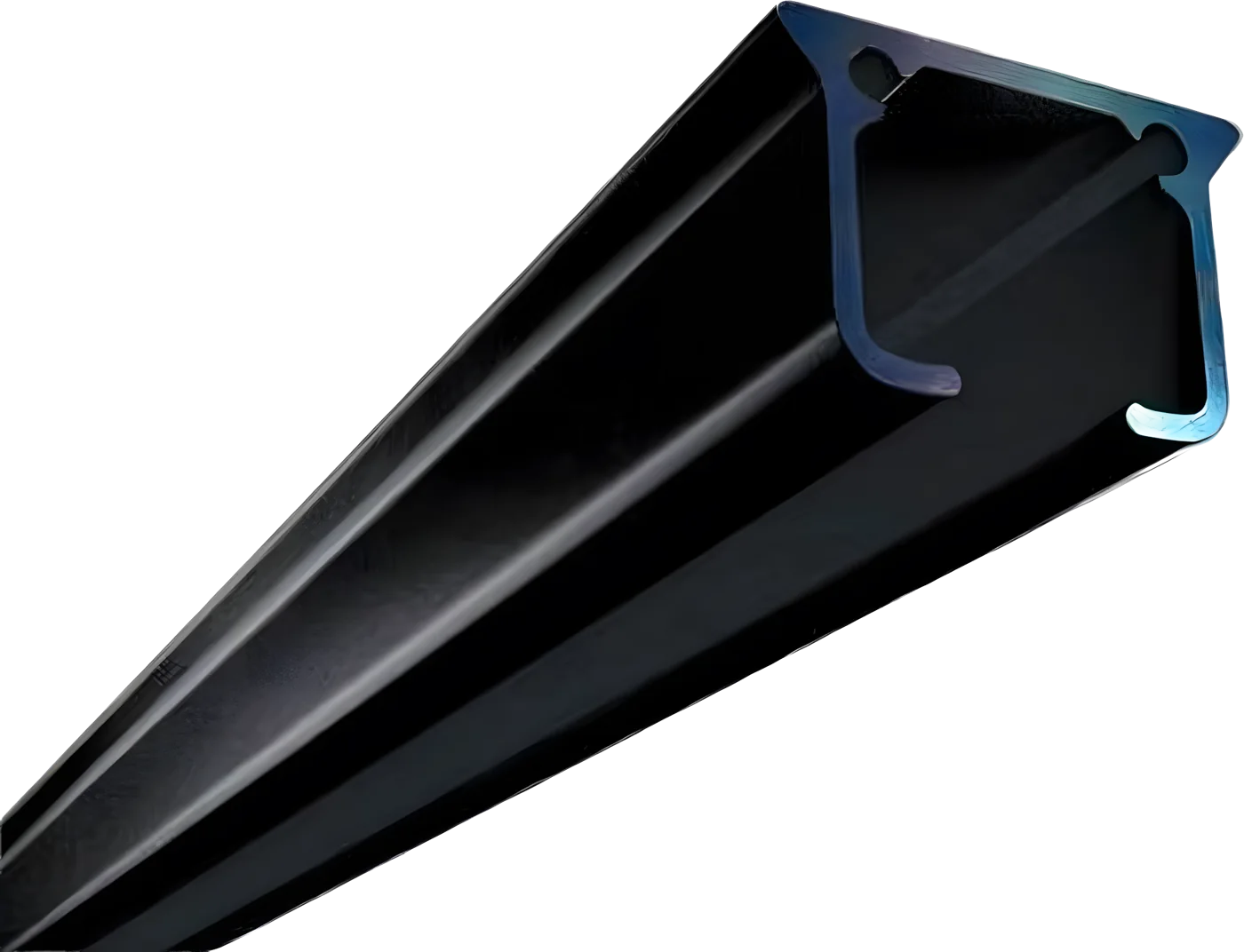 Gardinenschiene Schwarz Matt